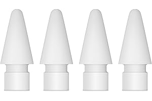 Apple Pencil Tips - Pack of 4 (Apple Pencil Replacement Tips)