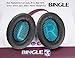 BINGLE Ear Pads for Bose Quiet Comfort 15 QC15 QC25 QC35 Ae2 Ae2i Ae2w Replacement Ear Pads and Inner Foam Mats (1 Pair Black)