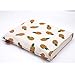 Book Sleeve Pineapple Book Cover Small Medium Book Sleeves Teen Gift (Medium)
