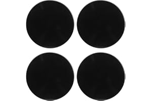 Fockety 4Pcs Wheel Center Cap, OD 68mm 2mm Snap in Metal Plastic Rim Center Hub Caps Cover, Car Wheel Center Hub Caps for Rim