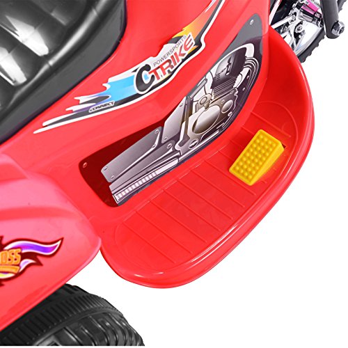 Kids Ride On Motorcycle 6V Toy Battery Powered Electric 3 wheel w/Remote Control