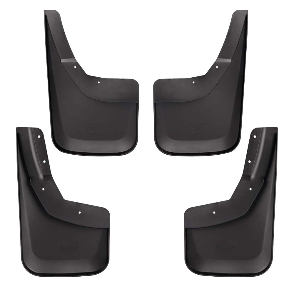 Photo 1 of CNNELL Front+Rear Mud Flaps Splash Guards Wheel Fender Mudguard Compatible with Chevy 2014-2018 Silverado 1500/2015-2018 Silverado 2500 3500 4Pcs