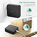 2-in-1 Portable Charger RAVPower 6700mAh External Battery Pack with Dual USB Wall Charger Foldable Plug Universal Travel Charger Compatible with iPhone, Ipad, Android, Galaxy S9