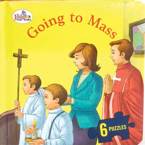 Going to Mass (St. Joseph Beginner Puzzle Book) by Thomas Donaghy