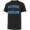 47 MLB Men's Union Arch Franklin Team Color Primary Logo Word Mark Short Sleeve T-Shirt