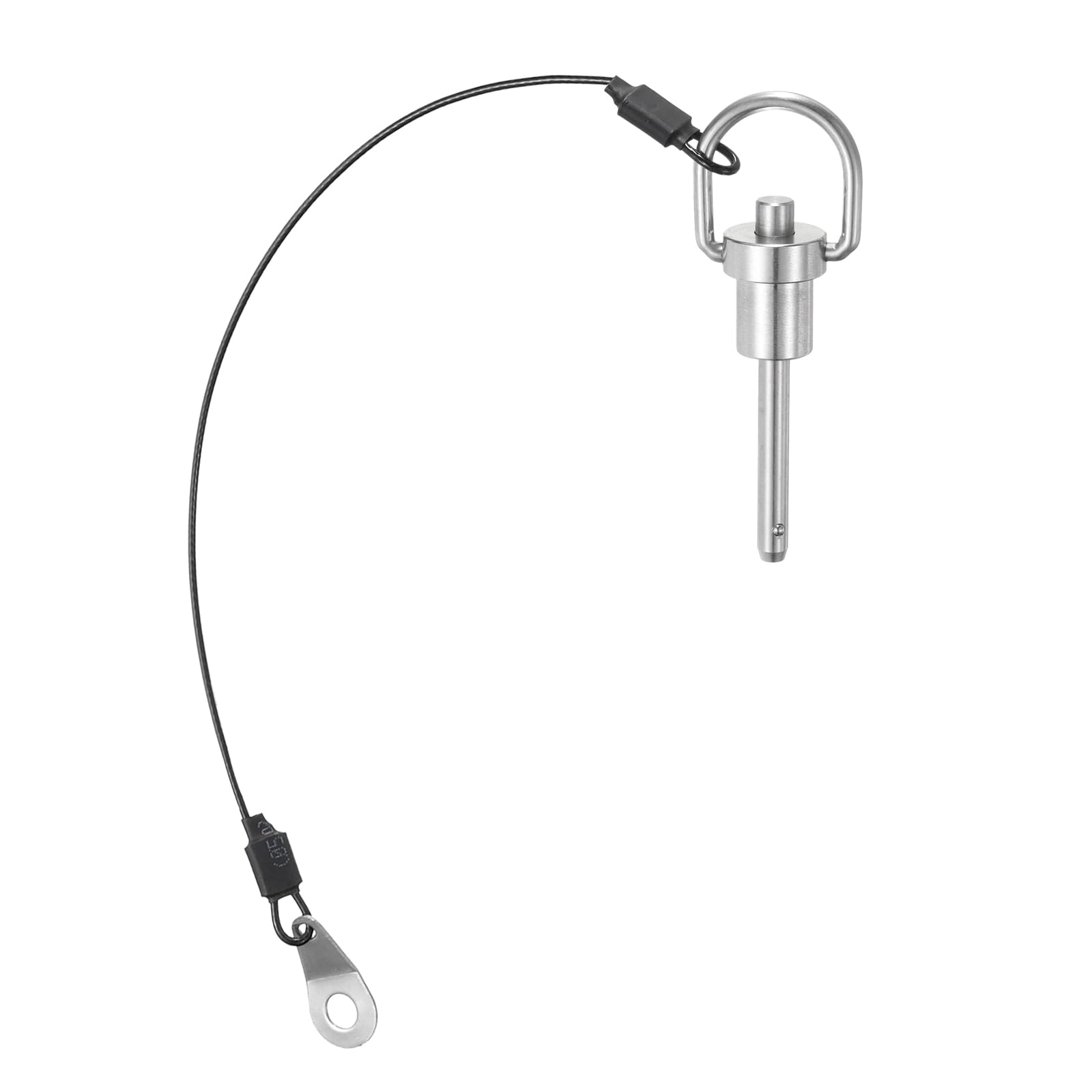 DTGN 6mmx30mm(DxL) Quick Release Pin - Good for Quickly Connecting and Hooking Up Components - 304 Stainless Steel Ball Locking Pins with Push Button - Silver