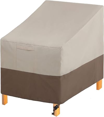 Amazon Com Phi Villa Patio Lounge Chair Club Chair Cover Durable Waterproof Outdoor Furniture Cover Large L36 X D39 X H31 Garden Outdoor