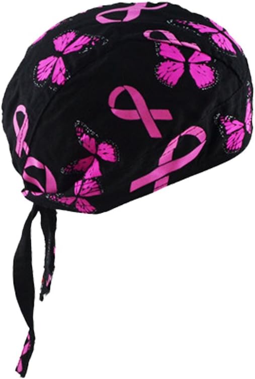 HADM Cotton Sweat-Wicking Skull Cap Beanie Cap Breathable Doo Rags Bandana Head Wrap Helmet Liner for Cycling Motorcycling