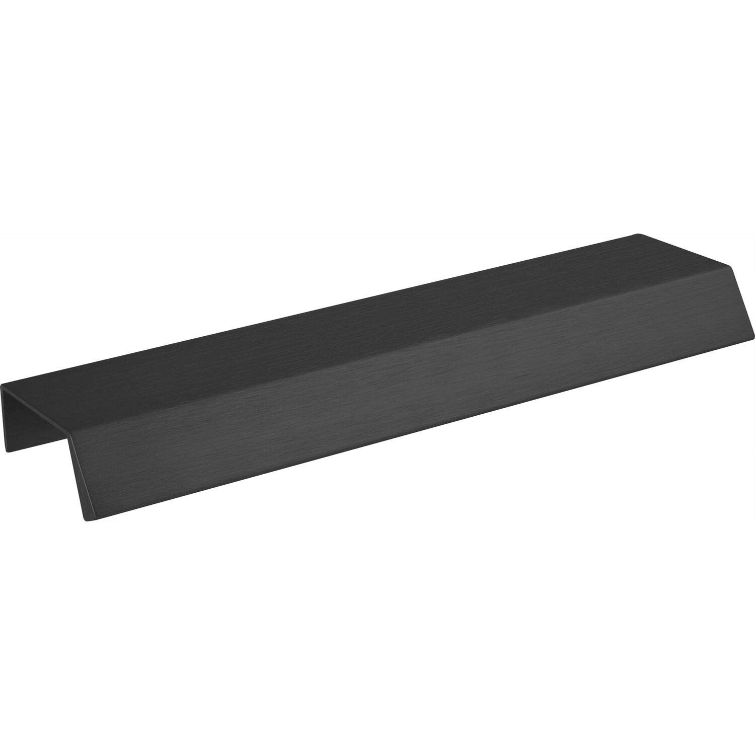 FURNIPART Bench Handle LA 2 x 80 Length 200 mm Brushed Aluminium Black