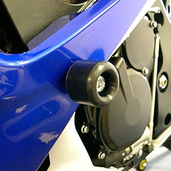 Shogun 2006 2007 Suzuki GSXR600 GSXR 600 2006 2007 Suzuki GSXR750 GSXR 750 Black Frame Sliders - 750-5429 - MADE IN THE USA