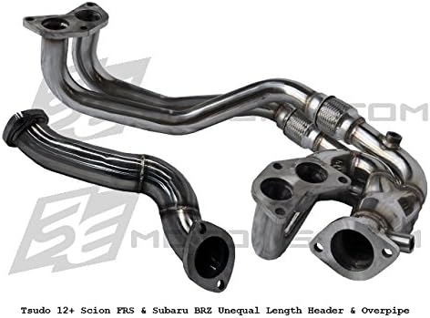 Tsudo Compatible/Replacement for 2013+ Scion Frs & BRZ FT86 UEL Headers & Overpipe