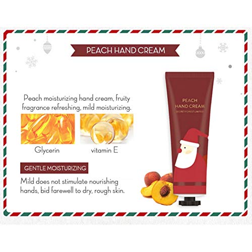 3 Pcs/Set Christmas Hand Cream Moisturizing Nourishing Dry Rough Anti-chapping Smooth Hands Whitening Hand Lotion - Thumbnail 6