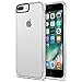 XDesign iPhone 7 Plus Case [Hybrid Clear] Protective Clear Bumper for Apple iPhone 7 Plus (2016)[Scratch Resistant] Integrated Shock-Absorbing Bumper Cover Hard Back Panel -[All Clear]