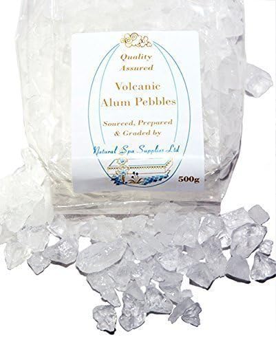 Natural Spa Supplies Natural Alum Pebbles, 500 g