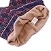 HDE Women's Funky Nordic Pattern Fleece Lined Winter Leggings Incan Christmas, Medium