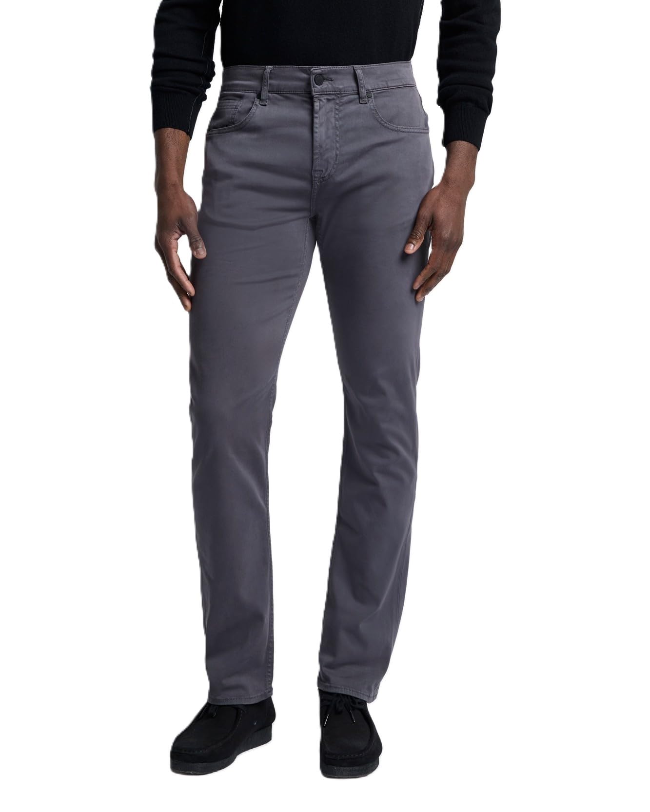 7 for All Mankind Men’s Luxe Performance Plus Slimmy Stretch Jean, Sateen Gun Metal, 29