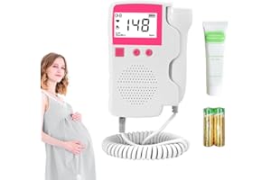 888 TIAN LUN Baby Monitor Heartbeat Pregnancy Accessories Pocket Portable Doppler Fetal Heart Rate Monitor Bag Easy to Use at Home-N1