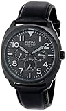 Pulsar Men's PP6085 Stainless Steel Watch with Black Leather Band