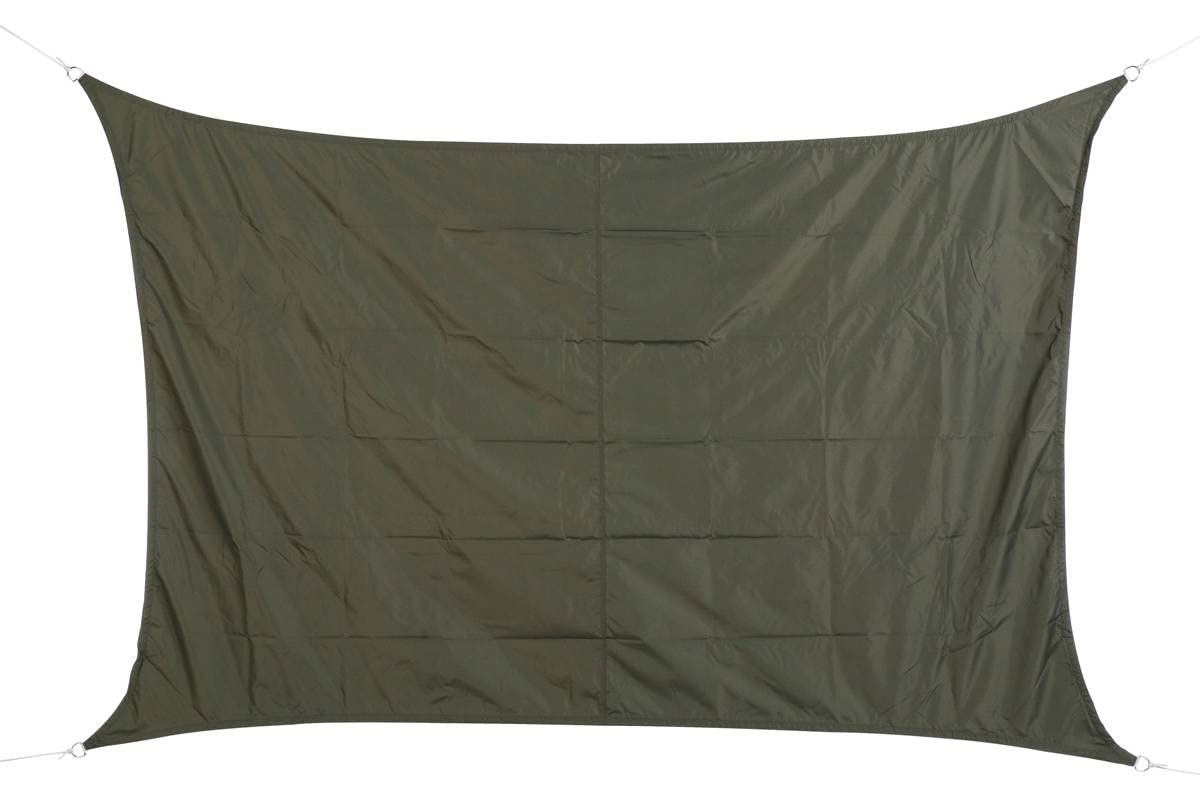 Sun Shade Sail Rectangular 2 x 3 m in Water Repellent Fabric – Grey