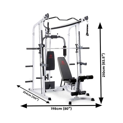 Marcy Pro Smith Cage Workout Machine Full Body Training Home Gym