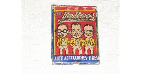 Amazon Com Vintage Matchbook Pep Boys Auto Accessories Other