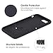 JASBON iPhone SE Case 2020, iPhone 8 Case, iPhone 7 Silicone Case Rubber Gel Shockproof Cover Drop Protection with Soft Microfiber Liner for iPhone 7/8/SE 2020 4.7 inch - Black