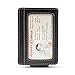 HOJ Co. CARRYALL Mens Leather Money Clip Wallet | Strong Magnetic Closure | Front Pocket Wallet | Exterior ID Window (Black)
