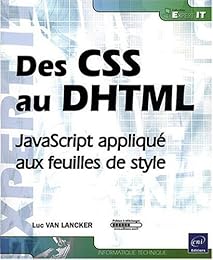 Des CSS au DHTML