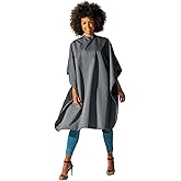 Betty Dain Hands-Free All-Purpose Bleach Proof Cape, 45" W x 58" L, Chemical, Color, Waterproof Polyester, Machine Washable
