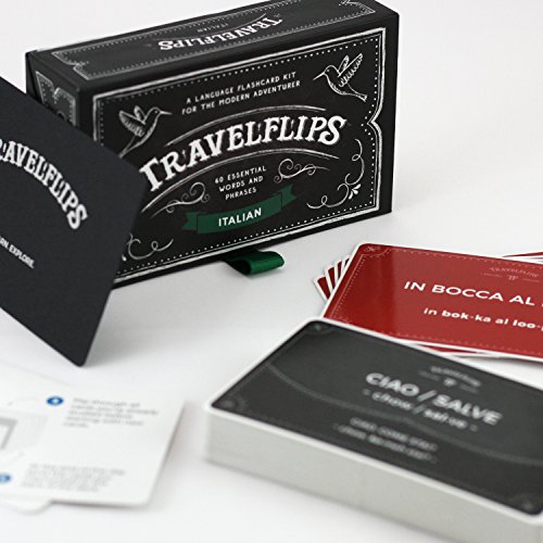 Italian Flash Cards Learn Italian Language Vocabulary Words and