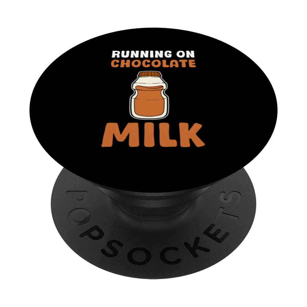 Chocolate Drink Chocolate Lovers Choco Milk Chocolate Milk PopSockets Swappable PopGrip