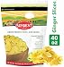 SUNBEST Dried Crystallized Ginger Slices in Resealable Bag (2.5 Lb)
