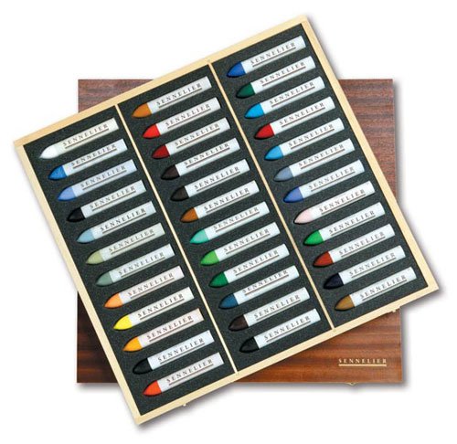 Sennelier Grand Oil Pastel 36 Wood Box Set