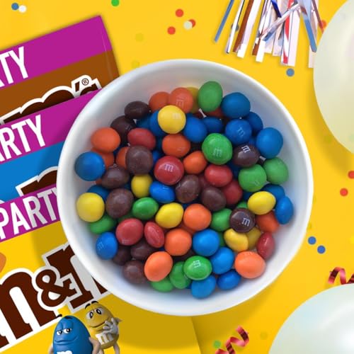 M&M’s Chocolate Großpackung Schokolade, Knackige Schokolinsen mit bunter Zuckerhülle als Süßigkeiten, Party-Mix, 1 x 800 g, Für Weihnachten oder als Adventskalender Süßigkeiten thumbnail 3