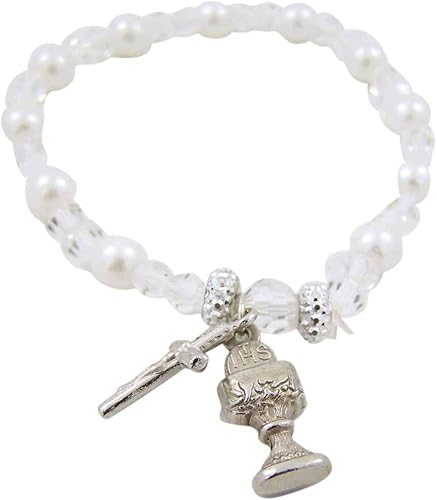 girls communion bracelet