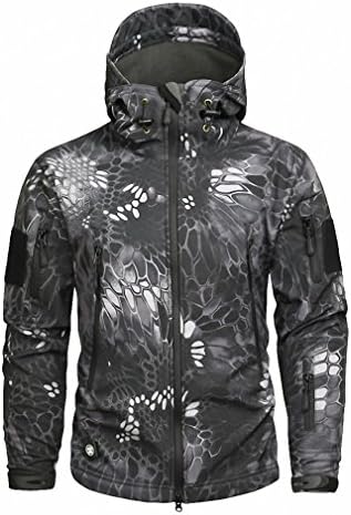 Clothing Men Military Jacket US Army Tactical Sharkskin Softshell Autumn Winter Outerwear Camouflage Jacket and Coat TYP M