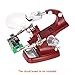 Gocheer Multi-functional Welding Magnifier 3X/4.5X Magnifying Glass Magnifier 2 LEDs with Alligator Clip Helping Hand Soldering Holder Repair Mgnifying Tool for Soldering, Assembly, Repair, Modeling