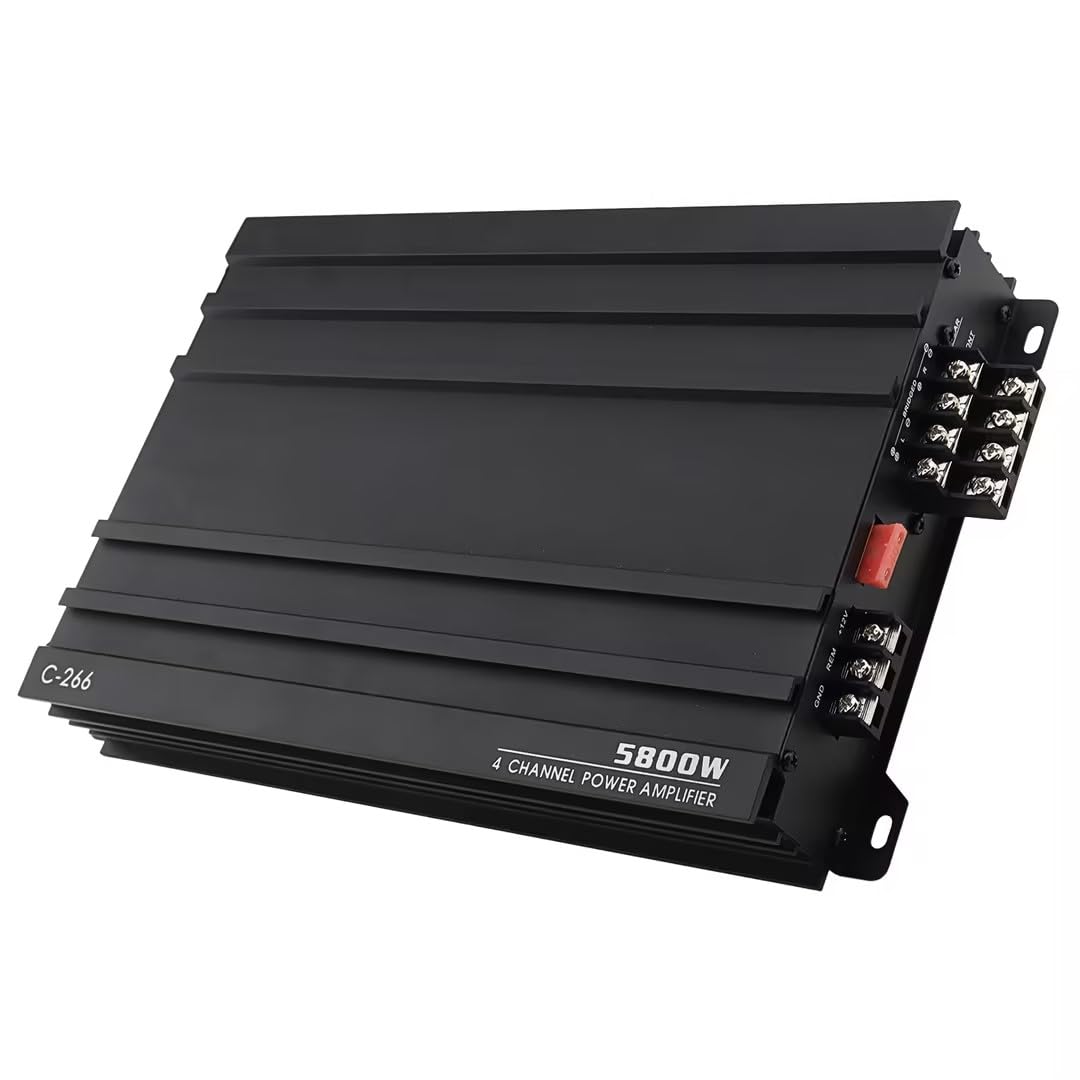 Photo 1 of DriSentri 5800W 4 Channel Car Amplifier Stereo Audio Super Bass Power Subwoofer Amp, Low Distortion High Power Amplifier
