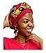 Dupsie's Red Diamond African Print Ankara Modu Hat Pre-tied Head Wrap