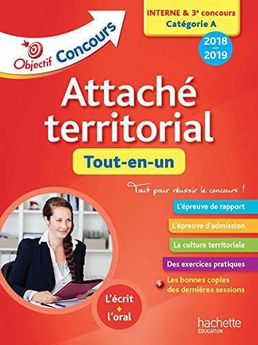 Objectif Concours 2018 Attaché territorial (concours interne) by (Paperback)