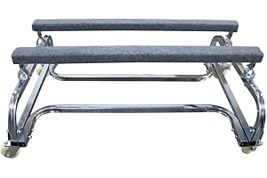 Watercraft PWC Dolly 1000 LBS Boat Jet Ski Stand Storage Trailer Watercraft Cart Adjustable Width Boat Trailer with 4 Casters