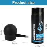 LOPHE Professional Keratin Hair Fibers Brown Separate Nozzle For Thinning Hair view 8