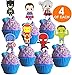 Super Cute Superhero Party Supplies + FREE Superhero Cake Topper - Superhero Birthday Party Supplies - Superhero Cupcake Toppers for Superhero Party for Marvel Party Supplies - Superhero Decoration