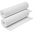 AMZQNART 2Pcs EVA Foam 5mm, Cosplay Foam Roll 16 x 59in (6.5sqft) White, Suitable for Large Foam Cosplay Modeling, DIY Projects, Crafts, Ultra High Density 90 kg/m3.