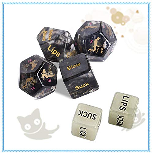 Multifaceted Style Fun Game dice Toy (6 Pieces)