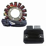 Kit Stator + Mosfet Voltage Regulator Rectifier Fits Kawasaki Ninja ZX-6R 2009-2012 | OEM Repl.# 21003-0083 21066-0028 21066-0731 99999-0377