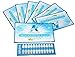 Sparkling White Professional Strength 6% HP Teeth Whitening Strips - Elastic Strips Plus Advanced Whitening Formula = Great Results! 28 Strips (14 Upper and 14 Lower) Free Teeth Shade Guide Included.