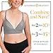 Kindred Bravely Marvella Classic Maternity & Nursing Underwire Free Bra for Breastfeeding (Grey, 38C)