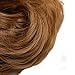 Scrunchy Updo Wavy Straight Hair Bun Clip Messy Donut Chignons Synthetic Hairpiece Hair Extension (dark blonde-thicker)thumb 3
