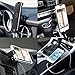 Sinjimoru iPhone Car Dock, Dashboard Car Cradle for Apple iPhone XR/XS Max/X/8/7/6, Includes Charging Cable, Lightning, 12V Compatible, Black